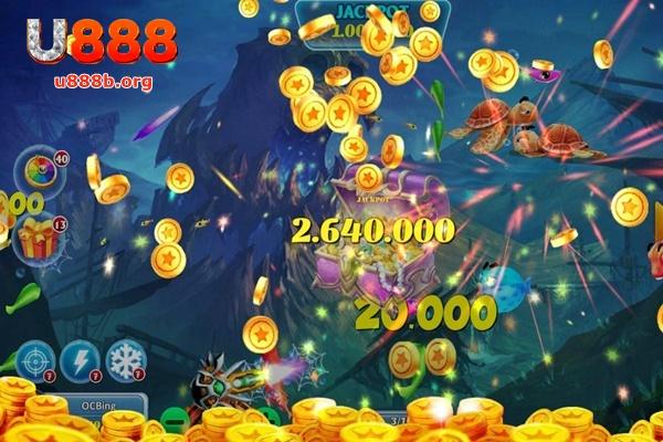 Bắn cá xèng gây ấn tượng bởi game play sôi động với đồ họa đẹp