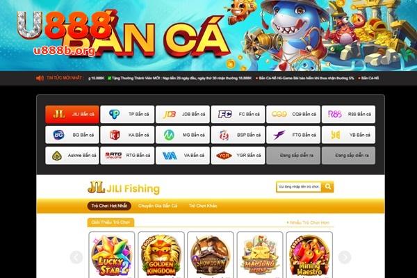 U888 có danh sách game bắn cá thú vị để hội viên thoải mái lựa chọn